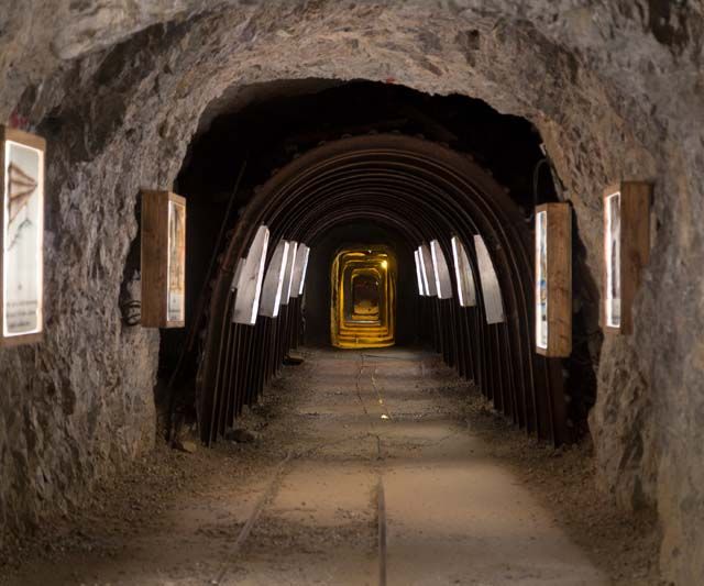 Bergwerk in Schwaz