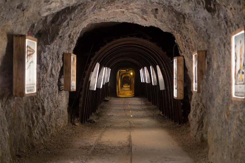 Bergwerk in Schwaz